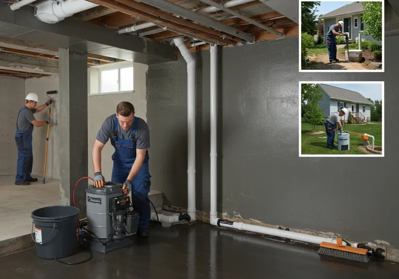 Basement Waterproofing and Flood Prevention process in Jensen Beach, FL